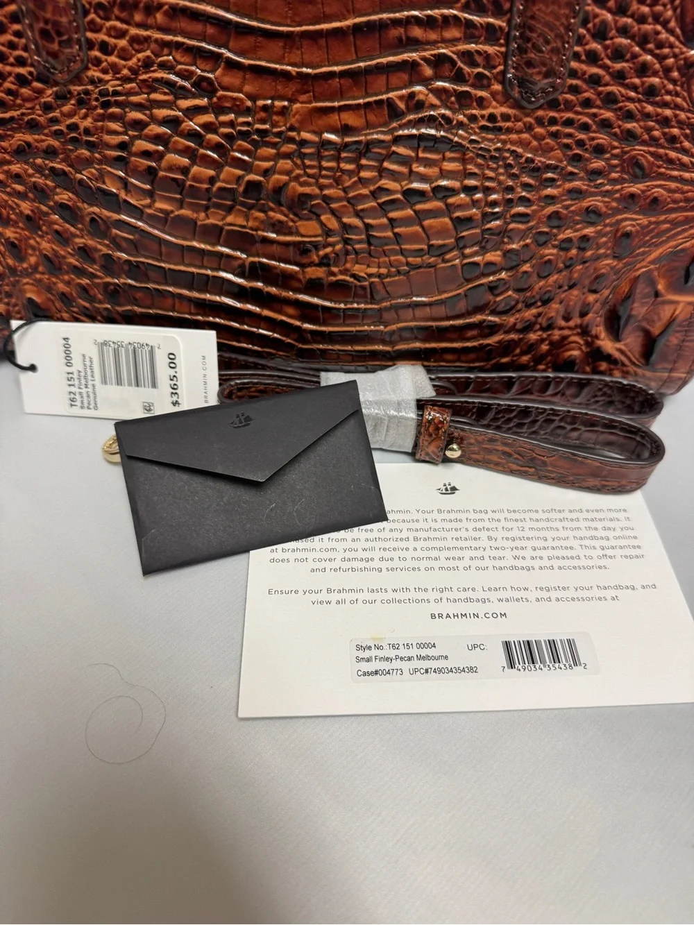 Brahmin Small Finley Pecan Melbourne